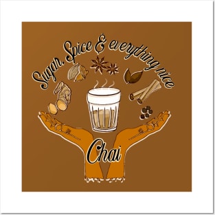 Chai tea lover Posters and Art